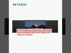 65-Zoll-Striumline-Zusammenarbeit mit Digital Smart Whiteboard Multi-User-Unterstützung und USB2.0/3.0-Schnittstelle