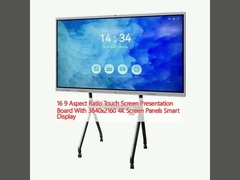 16 9 Aspektverhältnis Touchscreen-Präsentationsbrett mit 3840x2160 4K-Bildschirm-Panels Smart Display