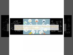 MTHGH 65 Zoll Intelligentes elektronisches Blackboard Mehrbenutzerunterstützung mit I3/I5/I7/I9 Prozessor