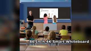 86 Zoll 4K Smart Whiteboard für Klassenzimmer