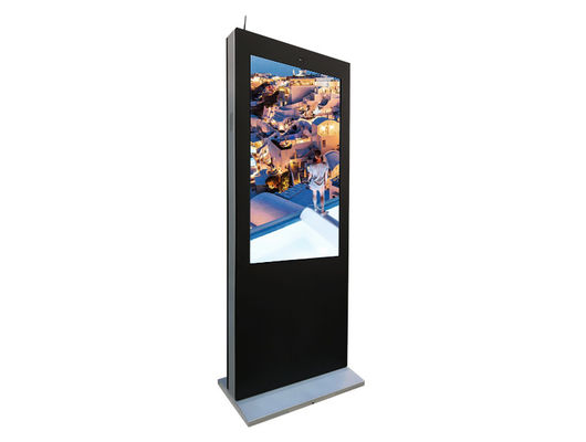 Qualität  Weatherproof Outdoor Digital Signage Outdoor Touch Screen Kiosk OEM Fabrik