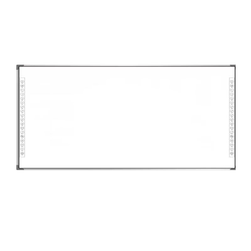 150 Zoll Smart Interactive Whiteboard mit schwarzem Rahmen 10 Uhr Schreibstift und 22 Abkürzungstasten