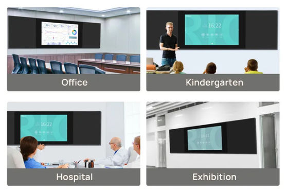 Interaktives intelligentes digitales Blackboard IFP 86 Zoll Bildschirm Berührungstafel