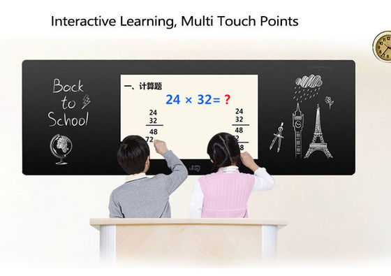 Individuell angepasste 75-Zoll-Kleine Smart Digital Blackboard Magnetische elektronische Blackboard