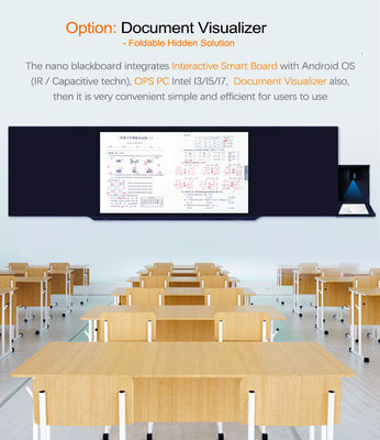 Individuell angepasste 75-Zoll-Kleine Smart Digital Blackboard Magnetische elektronische Blackboard