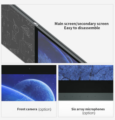 Individuell angepasste 75-Zoll-Kleine Smart Digital Blackboard Magnetische elektronische Blackboard