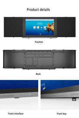 4K Smart Digital Blackboard Touchscreen mit drahtloser Projektion 75 Zoll