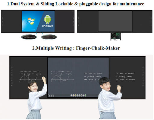 75-Zoll-interaktives Smart Digital Blackboard für den Schulunterricht