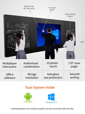 86 Zoll 4K Smart Nano Blackboard Touchscreen für Schulen und Einrichtungen