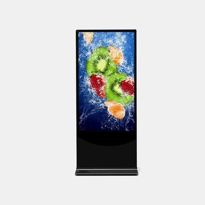 Zusammengestellte schwarze freistehende digitale Display-Bildschirme 42 Zoll 65 Zoll