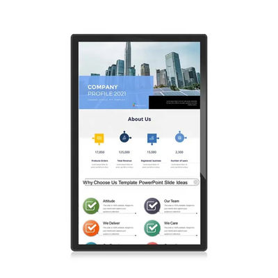 Werbung Veröffentlichung Wandmontierte digitale Beschilderung mit LED-LCD-OLED-Display