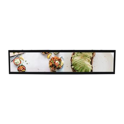 65-Zoll-LCD-Display-Panel an der Wand für öffentliche Plätze