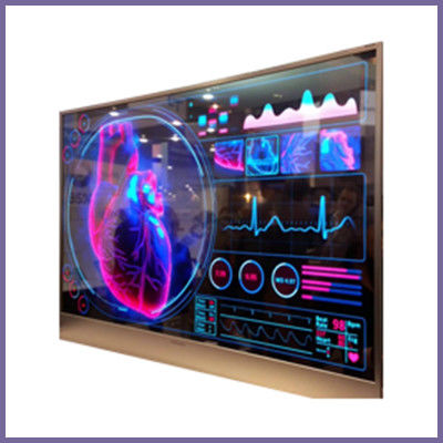 Ultrafeine klare OLED-Display für Innenwerbung