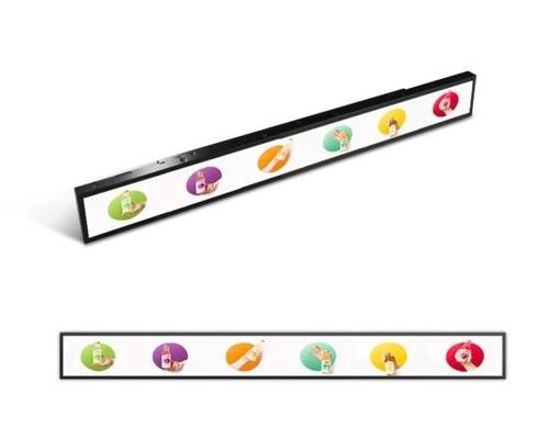 Wandmontierte LCD-Anzeige für Werbung