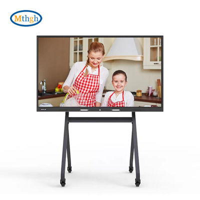 4K Interaktive Touchscreen Whiteboard 75 Zoll Smart Board für Innenräume