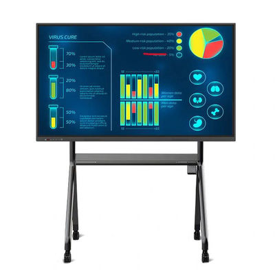 4K-Interaktiv-Touch-Bildschirm Whiteboard Multi-Touch Interaktiv-Whiteboard 55 Zoll