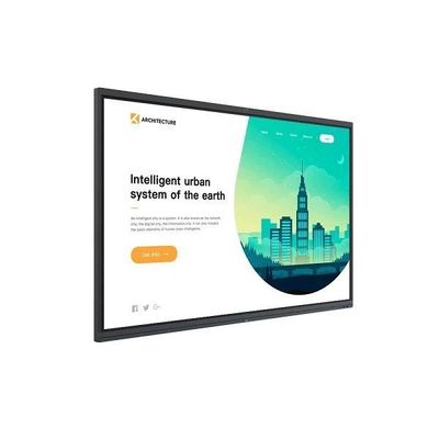 86 Zoll 4k Interaktiver Touchscreen Whiteboard Englischunterrichtsbrett