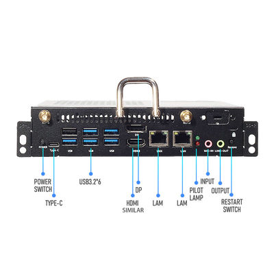 12. Generation Schwarzer I5 11390h Großes OPS-PC-Modul I5 16 GB 128 g SSD