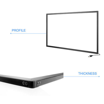 Interaktives Infrarot-Touch-Monitor-Panel Multitouch wasserdicht