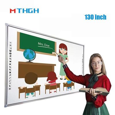 150 Zoll Interaktives Whiteboard 40 Punkte Intelligentes Infrarot Touch Lehrbrett