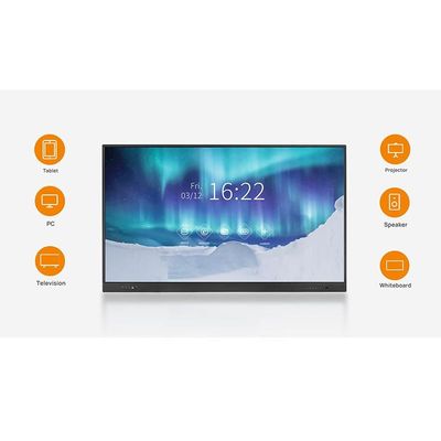 Interaktives 86-Zoll-Touchscreen-Board mit USB für Konferenzunterricht