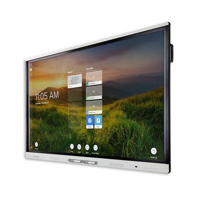 75-Zoll-interaktiver Touchscreen Whiteboard Hochkontrastverhältnis 5000:1 Verbindung mehrerer Bildschirme
