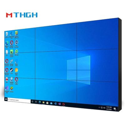 46 Zoll 72% Farbbereich ADS-Panel LCD Video Wandbildschirm mit 3,5 mm Nähte