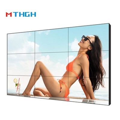 46 Zoll 72% Farbbereich ADS-Panel LCD Video Wandbildschirm mit 3,5 mm Nähte