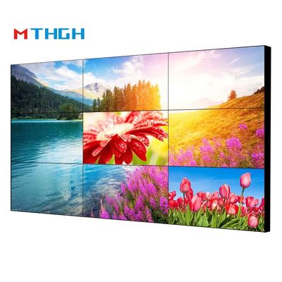 75 Zoll hochauflösende LCD-Videowand 72% Farbbereich Anzeige Wand montiert/eingebettet
