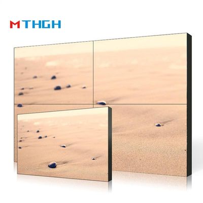 75 Zoll hochauflösende LCD-Videowand 72% Farbbereich Anzeige Wand montiert/eingebettet
