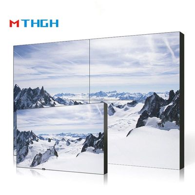 75 Zoll hochauflösende LCD-Videowand 72% Farbbereich Anzeige Wand montiert/eingebettet