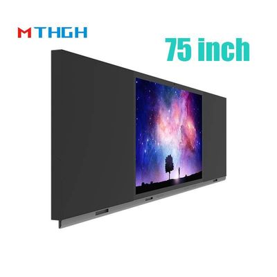 75 Zoll Interaktives Touchscreen-Display Smart Blackboard LED-Panel 500cd/M2 Schulbildung