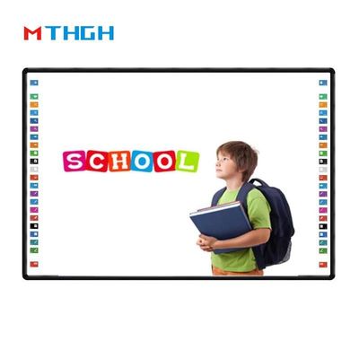 83 Zoll Smart Interactive White Board mit Infrarot-Touch-Technologie und schwarzer Schreibfarbe