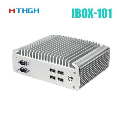 IBOX-101 Plus Industrieller Mini-PC mit HDMI Mini PCIe/MSATA Unterstützung von Windows/Liunx