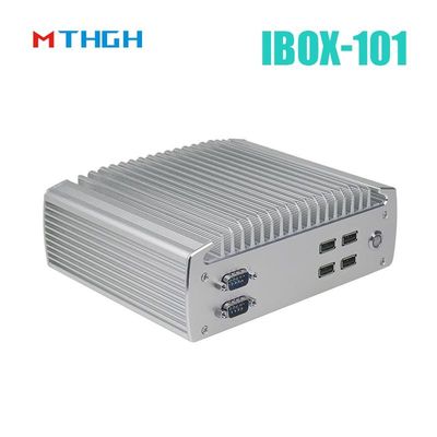 IBOX-101 Plus Industrieller Mini-PC mit HDMI Mini PCIe/MSATA Unterstützung von Windows/Liunx