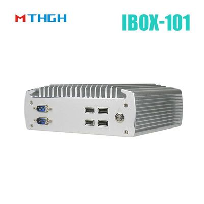 IBOX-101 Plus Industrieller Mini-PC mit HDMI Mini PCIe/MSATA Unterstützung von Windows/Liunx