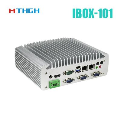 IBOX-101 Plus Industrieller Mini-PC mit HDMI Mini PCIe/MSATA Unterstützung von Windows/Liunx
