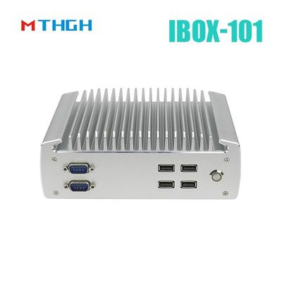 IBOX-101 Plus Industrieller Mini-PC mit HDMI Mini PCIe/MSATA Unterstützung von Windows/Liunx