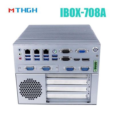I3 6100T Quad-Core Ventilatorlose Mini-Industrielle PC mit 12V Gleichstromversorgung und 64G SSD
