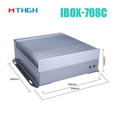 IBOX-708C Fanless Industrial Mini PC mit 8 GB DDR4 Quad Core I7 6700T