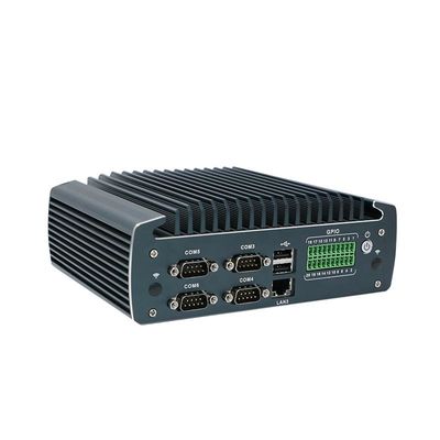 IBOX-1226 J6412 Industrieller Ventilatorloser Mini-PC mit 32 GB RAM und 12 V Gleichstrom-Eingang