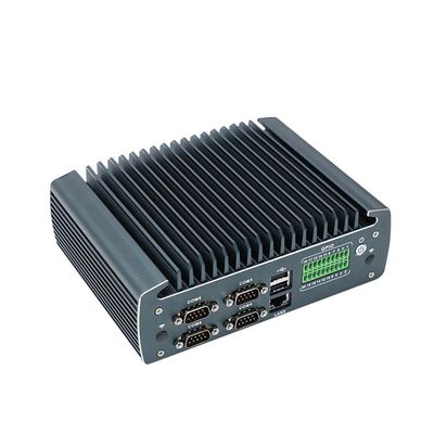 IBOX-1226 J6412 Industrieller Ventilatorloser Mini-PC mit 32 GB RAM und 12 V Gleichstrom-Eingang