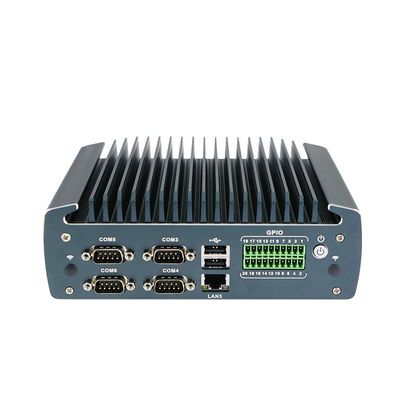 IBOX-1226 J6412 Industrieller Ventilatorloser Mini-PC mit 32 GB RAM und 12 V Gleichstrom-Eingang