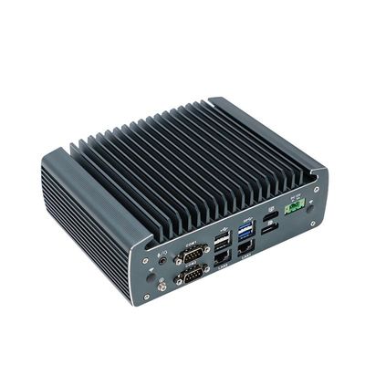 IBOX-1226 J6412 Industrieller Ventilatorloser Mini-PC mit 32 GB RAM und 12 V Gleichstrom-Eingang