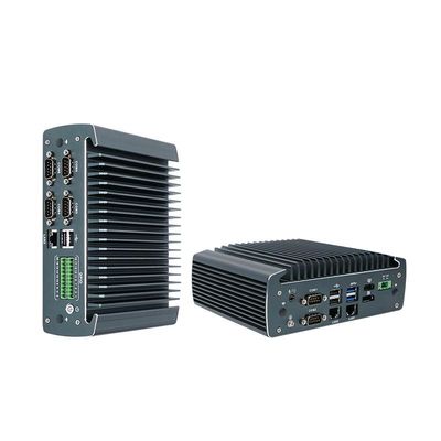 IBOX-1226 J6412 Industrieller Ventilatorloser Mini-PC mit 32 GB RAM und 12 V Gleichstrom-Eingang