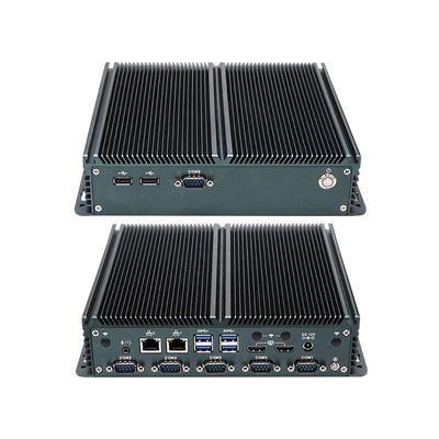 Zertifizierter IBOX-1326 Quad Core N100 Industrial Mini PC mit 2*Intel I211 AT LAN