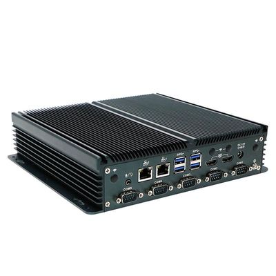 Zertifizierter IBOX-1326 Quad Core N100 Industrial Mini PC mit 2*Intel I211 AT LAN