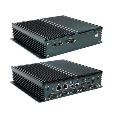 Zertifizierter IBOX-1326 Quad Core N100 Industrial Mini PC mit 2*Intel I211 AT LAN