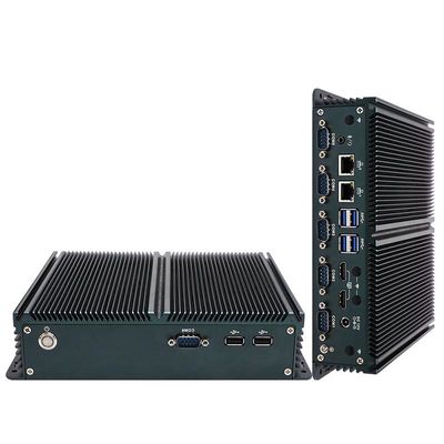 Zertifizierter IBOX-1326 Quad Core N100 Industrial Mini PC mit 2*Intel I211 AT LAN