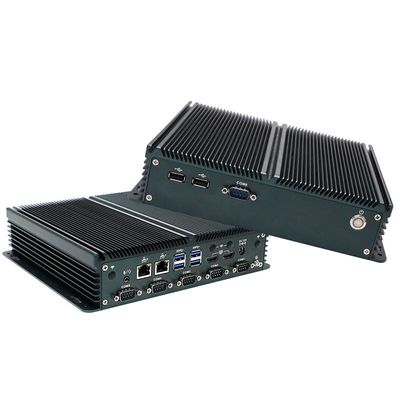 Zertifizierter IBOX-1326 Quad Core N100 Industrial Mini PC mit 2*Intel I211 AT LAN